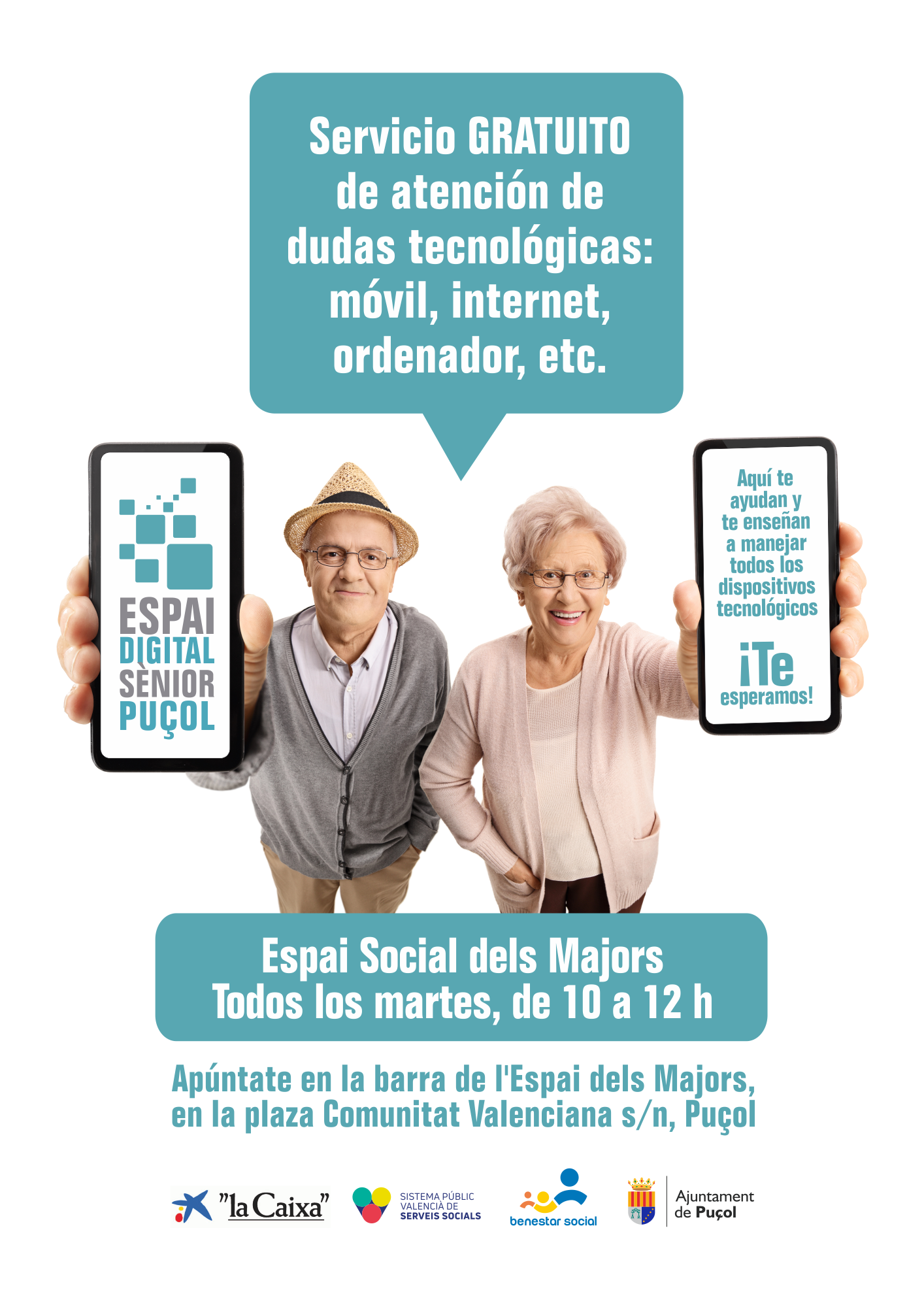 Un nuevo servicio gratuito para que los mayores resuelvan sus dudas ...